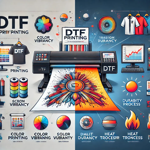 Key Differences Between DTF Printing and Traditional Printing Methods