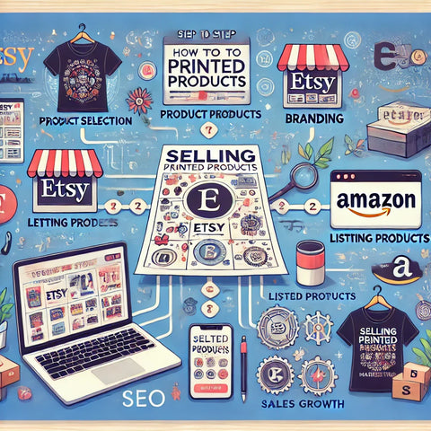 Step-by-Step Guide to Selling Printed Products on Etsy & Amazon