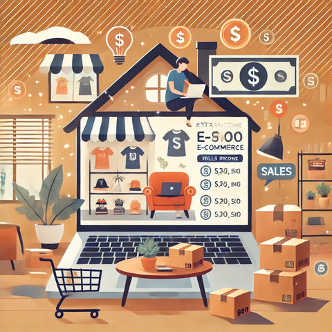 How to Make Extra Income with E-Commerce from Home