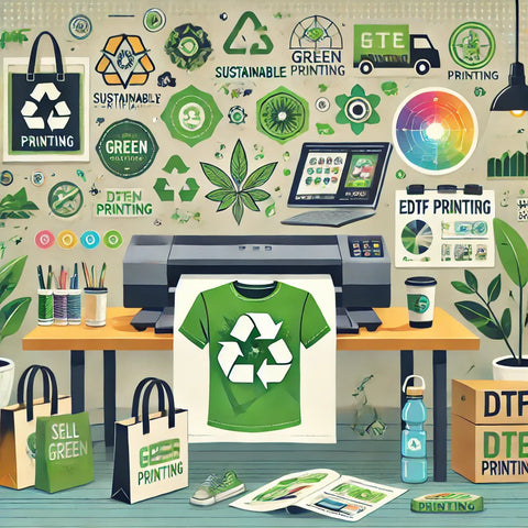 How to Produce and Sell Eco-Friendly Products with DTF Printing