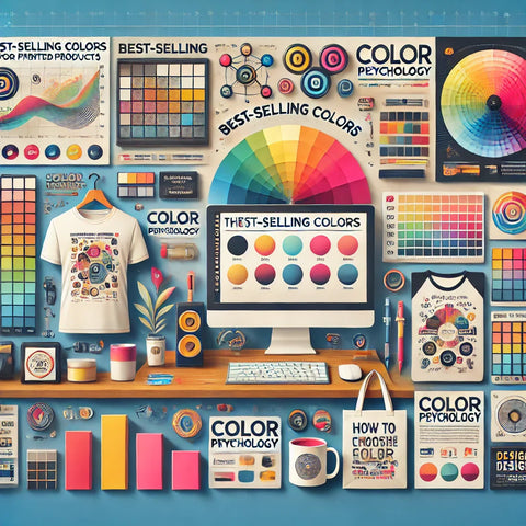 Best-Selling Colors for Printed Products: How to Choose the Right Shades