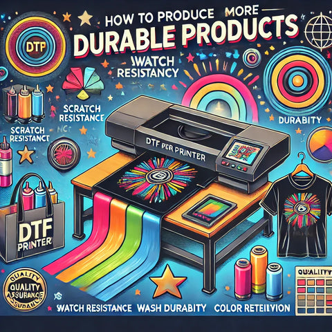 Produce More Durable Products with DTF Transfer Printing