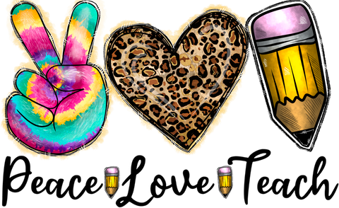 Teacher Appreciation Gift, Leopard Print Tshirt, Back School Shirt, Inspirational Teacher Clothing, Teaching T-Shirt, Heart Graphic Tees