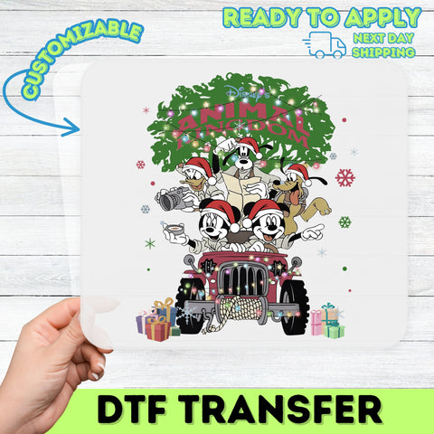 Festive Adventure Retro Holiday DTF Transfer Ready To Press Iron-On for Family & Friends T-shirts & Sweatshirts