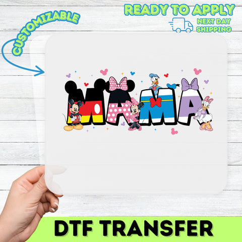Cute Family Holiday T-Shirt Ready To Press DTF Transfer Fun & Playful Kids Event Apparel Iron-On for Family Outings