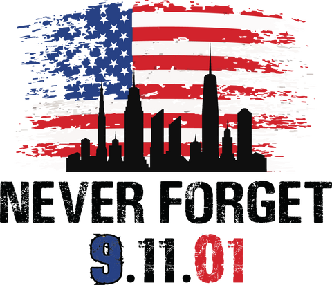 Never Forget 9.11.01 Shirt, 9-11 Anniversary T-Shirt, Twin Towers Tee, Patriotic Family T Shirt, September 11 2001 Tshirt, 9/11 Memorial