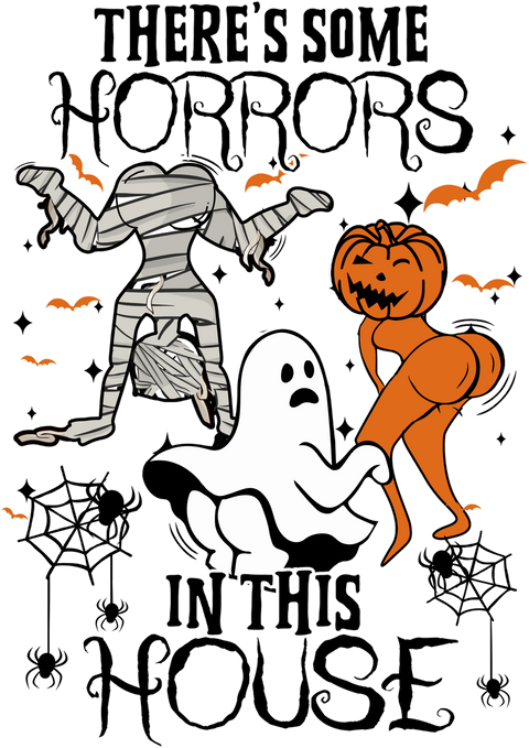 Funny Halloween Sweatshirt, Spooky Season Shirts, Pumpkin TShirt, Halloween Party Clothing, Ghost Graphic Tees, Girls Vneck T-Shirt