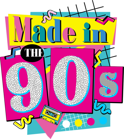 Made In 90s Shirt,Retro Shirt, Birthday Shirt, 1990 Birthday Party Shirt, Funny Shirt, 90s Shirt, Funny Birthday Gift, Raised in the 90s