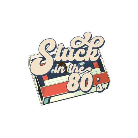 Stuck In The 80’s Shirt,Music Lover Gift,Retro Tee,80s Party Costume,Gift For Her,Retro Style Shirt,80s Lover Shirt,Gift For Him,Vintage Tee