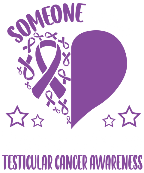 Testicular Cancer Awareness Gift, Cancer Warrior Tshirts, Cancer Support Gifts for Dad, Cancer Ribbon Graphic Tees, Cancer Survivor Shirt