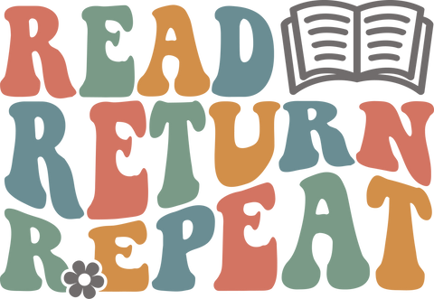 Read Return Repeat Shirt For Book Lover, Book-themed Shirt Cute Librarian Shirt, Librarian Gift, Reading Tee, Gift For Librarian,Bookish Tee