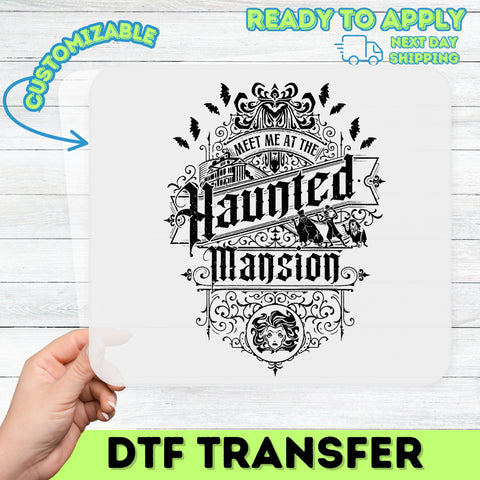 Iron-On Cute Holiday DTF Transfer for Family Matching T-Shirts & Group Celebration Apparel