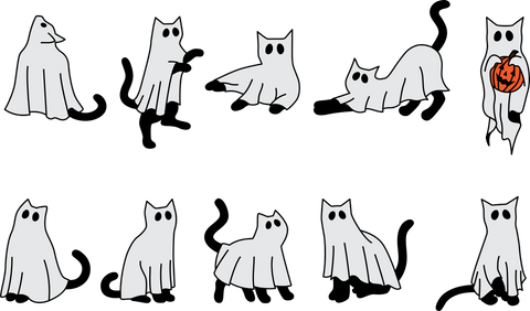 Halloween shirt, Cat shirt, Ghost Shirt, Halloween shirt, Halloween Cat Shirt, Cat Lover Shirt, Black Cat Shirt, Spooky Season, Cat Mom Gift