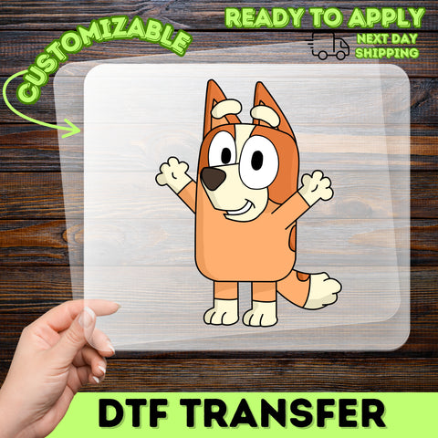 Cute Cartoon Animal DTF Transfer for Kids Family Fun T-shirt Ready To Press Iron-On Design
