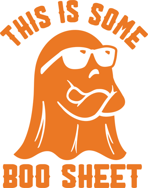 Funny Halloween Shirt, Ghost Graphic Tees, Boo Tshirt, Halloween Party Clothes, Halloween Gift, Spooky Season Shirts, This is Some Boo Sheet