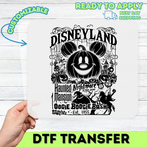 Funny Halloween 'Broom Squad' DTF Transfer for Group Costume T-Shirts & Apparel, Vintage Witch Theme Ready To Press Iron-On
