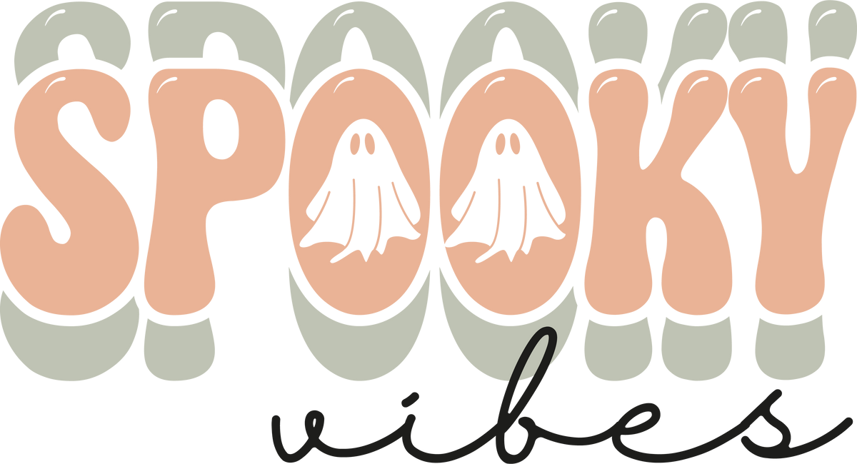 Spooky Vibes Shirts, Halloween Gifts, Cute Ghost Toddler T-Shirt, Halloween Party Outfits, Horror Crewneck Sweatshirt, Groovy Graphic Tees