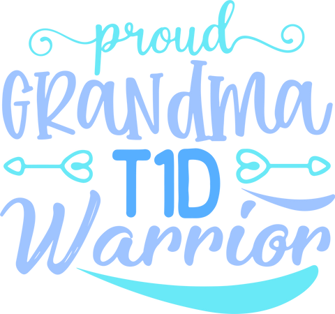 Peard Grandma T1d Warrior T-shirt, Diabetes Mom Shirt, Diabetes Awareness Support Shirt, Diabetes Warrior Shirt For Women, T1d Mom Shirt