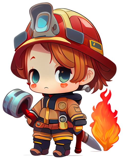 Firefighter Kids Cute Firefighter Baby Bodysuit, Baby Firefighter Birthday Bodysuit, Firefighter Babywear, Firefighter's Baby Birthday Gift