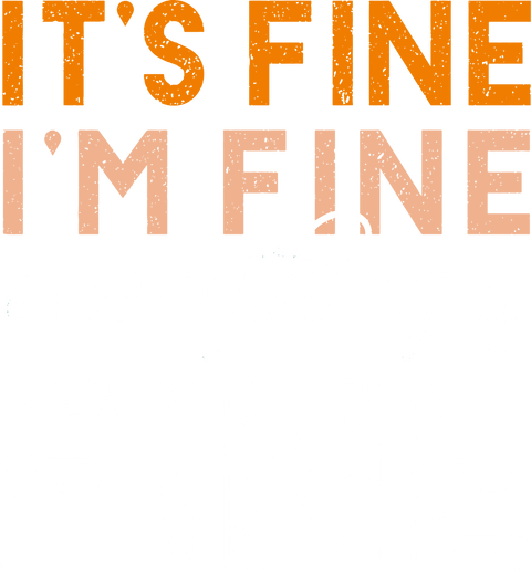 FastDeliveryTees Sarcastic Shirt, Its Fine Im Fine Everythings Fine Tshirt, Funny T-Shirt, Sarcasm T Shirt, Gift for Him and Her-Heather Maroon_M, Medium