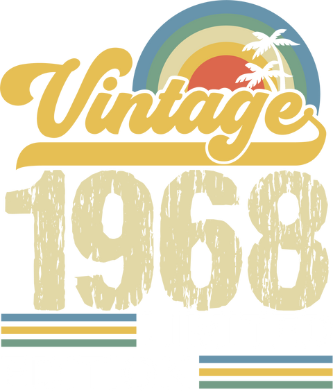 Vintage 1968 Shirts, 1968 T-Shirt, 55th Birthday Gift, 55th Birthday Gift, Moms Birthday Gifts, Vintage T-Shirt, Retro Tee
