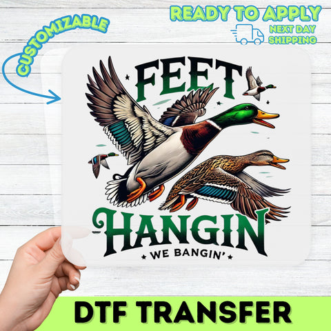 Rustic Duck Hunting Outdoor Adventure Ready To Press DTF Transfer for Outdoorsmen Apparel & Nature Enthusiasts