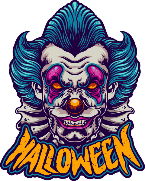 Halloween Clown Shirt, Halloween Costume T-Shirt, Halloween Party Tee,Spooky Season Gift,Fall Autumn T Shirt,Trick or Treat,Halloween Design