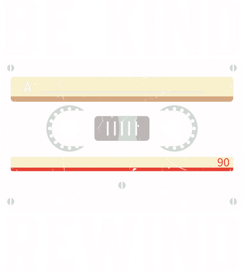 Be Kind Rewind Retro Shirt, Vintage 90’s Shirt, VHS Shirt, 90s Vibe T-Shirt, 90s Party Costume, Vintage 80s Shirt, Be Kind Cassette Rewind