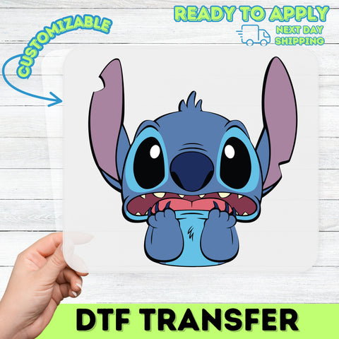 Cute Group Cartoon Character DTF Transfer Ready To Press for Fun Family Reunion & Party Apparel