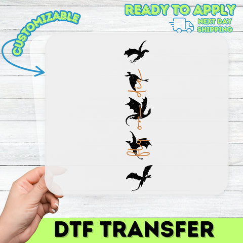 Fly or Die Motivational DTF Transfer, Ready to Press for Young's Adventure Shirt, Edgy Minimalist Apparel Iron-On