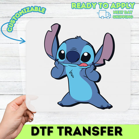 Cute Animal Character Party DTF Transfer Ready To Press for Family Shirts or Friends Celebration Apparel