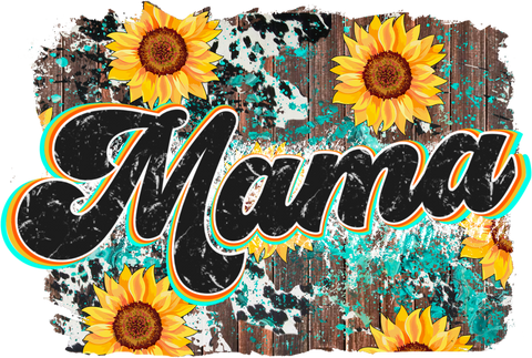Sunflower T Shirt, Mama Sunflower T-Shirt, Mama Shirt, Gift For Mom, Retro Mama T Shirt, Flower Shirt, Boho Shirt, Mom Shirt, Sunflower Gift