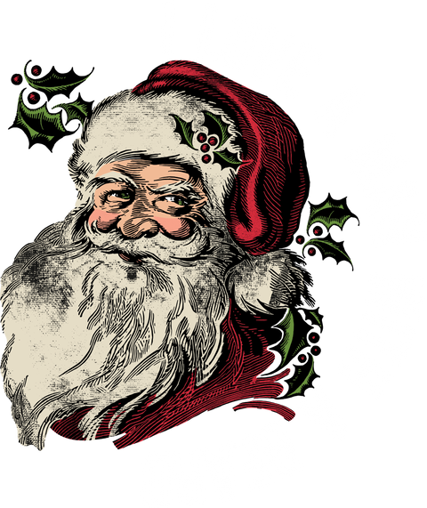 Christmas Vintage I Love A Man With A Beard Sweatshirt, Santa Clause Graphic Hoodie, Retro Crewneck Trendy Xmas Santa Long Sleeve Shirts