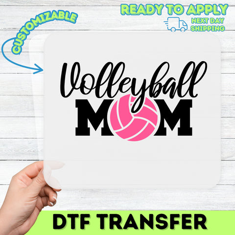 Funny Volleyball Pun DTF Transfer Ready To Press Iron-On for T-shirt & Apparel, Cute Volleyball Sports Design
