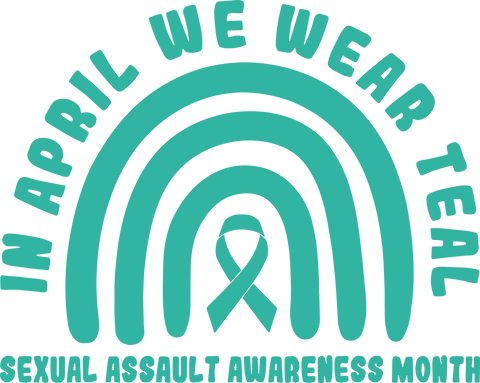 Sexual Violence Assault Shirt, Teal Ribbon Graphic Tee, Feminist TShirt, Gift for Her, Womens Clothing, Sexual Assault Awareness Month shirt