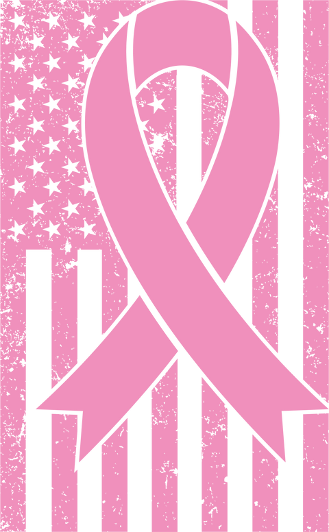 Breast Cancer Shirt, Cancer Shirt, Breast Cancer Ribbon USA Flag Shirt, Breast Cancer Month, Cancer Awareness Shirt, Cancer America Flag