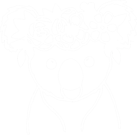 Floral Koala T Shirt, Koala TShirt, Australian Koala T-Shirt, Koala Bear Shirt, Koala Is My Sprit Animal Shirts, Cute Koala Shirt
