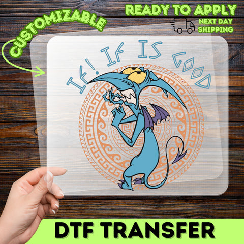 Funny Cartoon Character Ready To Press DTF Transfer for Party Apparel - Quirky Retro T-Shirt Design for Group Gatherings