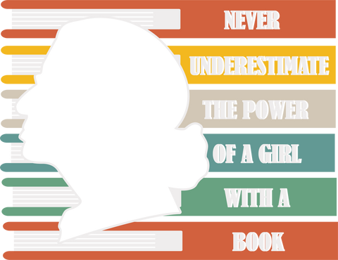Feminist shirt, Never Underestimate The Power Of A Girl With A Book, Ruth Bader Shirt, Girl Power, Bookworm Feminist Gift, Librarian Shirt