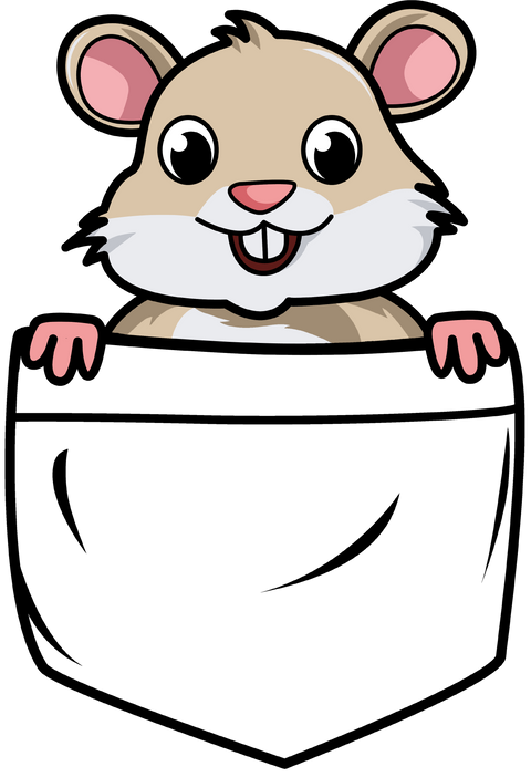 Hamster Pocket Bodysuit, Hamster Pocket Baby Bodysuit, Hamster Pocket Toddler Shirt, Cute Hamster Baby Bodysuit, Funny Hamster Bodysuit