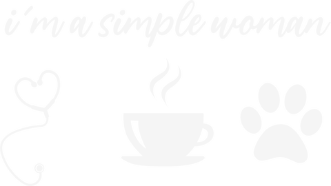 Coffee Dog Women T-Shirt, I Am A Simple Woman, Coffee Woman Shirt, Dog Lover Shirt, Empowered Woman Tee, Funny Women Shirt, Dog Paw Shirts