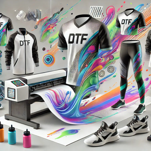 Create Custom Sportswear Designs with DTF Printing