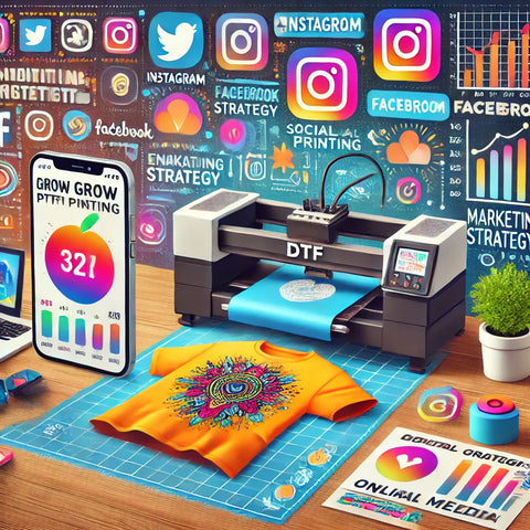 How to Grow Your DTF Printing Business with Social Media