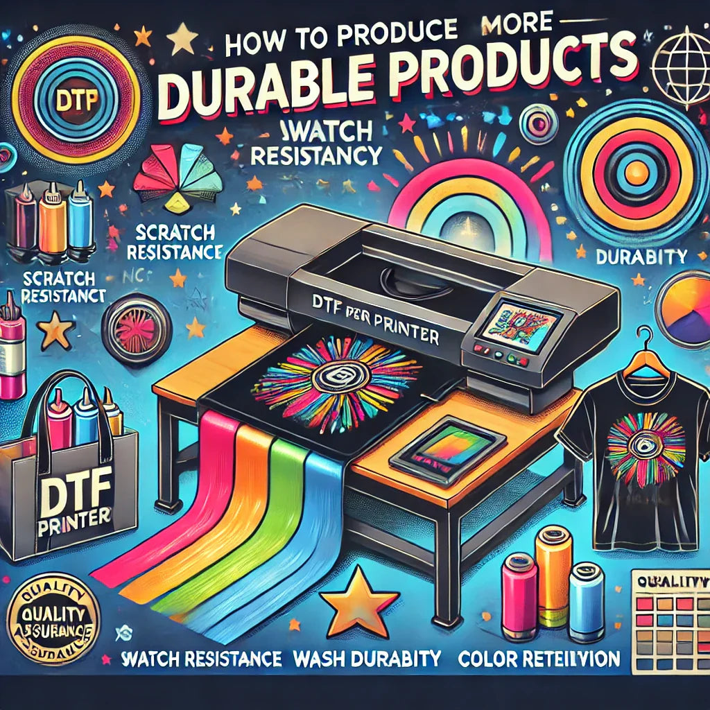 Produce More Durable Products with DTF Transfer Printing