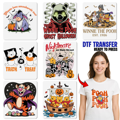 Adorable Cute & Funny Holiday DTF Transfer Iron-On T-shirt Gift for Friends & Family Ready To Press DTF Transfer Apparel