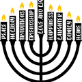 Hanukkah Gifts for Family, Jewish Family Clothing, Hanukkah TShirt, Religious Tshirt, Menorah Graphic Tees, Shalom Shirt, Peace Tees
