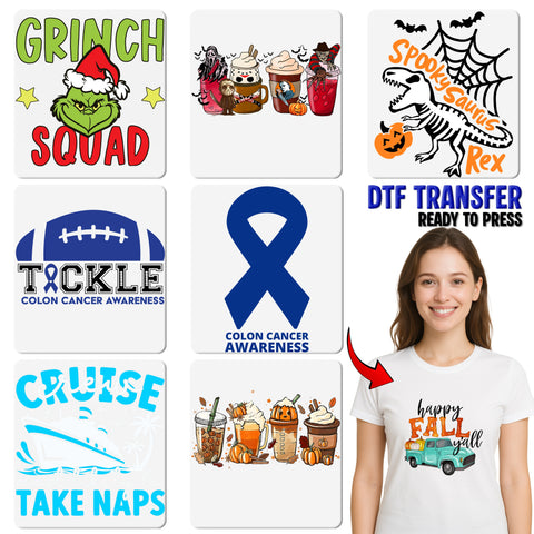 Funny Cruise Humor DTF Transfer Ready to Press for T-shirt Retro Style Towel Animals Theme Group Travelers Apparel