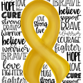Childhood Cancer Shirt, Gold Cancer Ribbon Graphic Tees, Cancer Survivor Clothing, Kids Cancer Tee, Gifts for Pediatric Nurse, Warrior Gifts