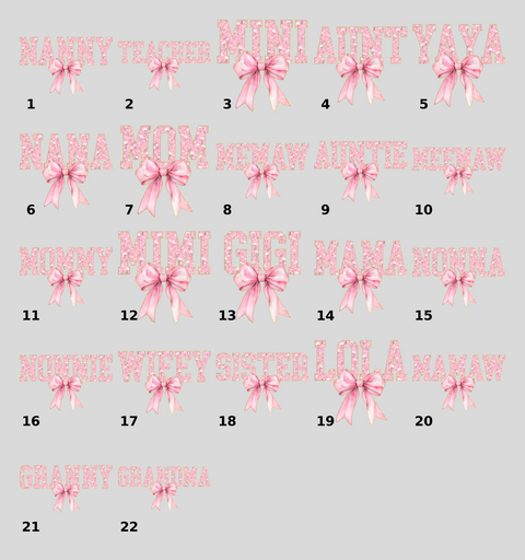 Cute Mother's Day Mommy & Me Floral DTF Transfer Ready To Press for T-Shirt or Sweatshirt Gifts
