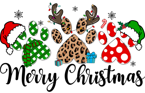 Merry Christmas Sweatshirts, Cat Mom Long Sleeve Shirt, Holiday Clothing, Dog Owner Hoodies, Christmas Paw Sweatshirts, Xmas Outfits
